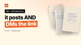 n8n Automation That Posts Handwritten Carousels and DMs the Link Free Template