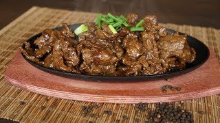 铁板黑椒牛肉 - 使牛肉非常嫩的技术 - Morgane's