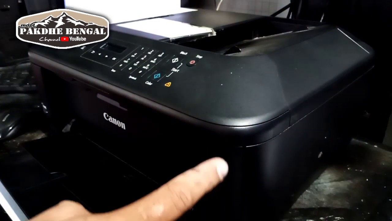 how to reset canon mx320 printer