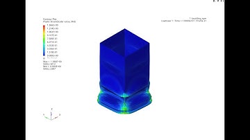 Nonlinear Explicit Buckling detailed