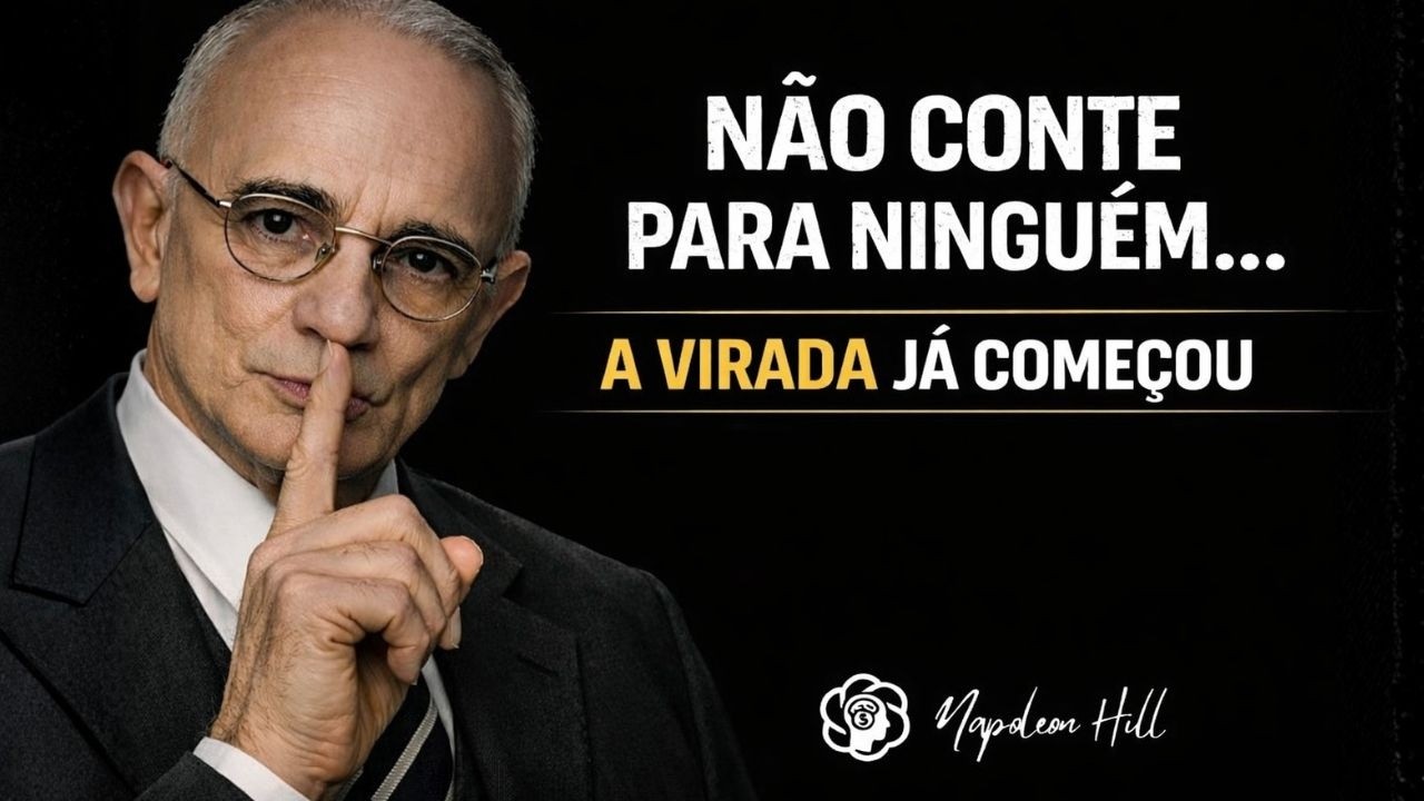 NÃO CONTE PARA NINGUÉM‼️ Esse Sinal Espiritual Aparece Antes da VIRADA FINANCEIRA | Napoleon Hill