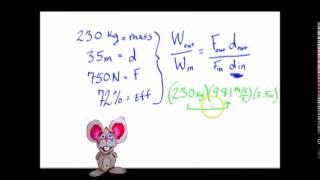 How to solve a pulley system example 1