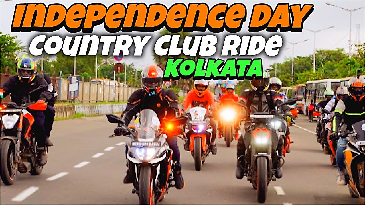 Independence Day Ride at Country Club kolkata 😍 YouTube