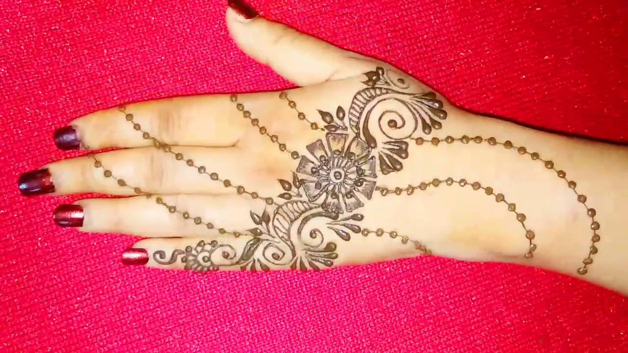 *Latest and stylish* mehndi Design for back hand by Rashmi seth ...
