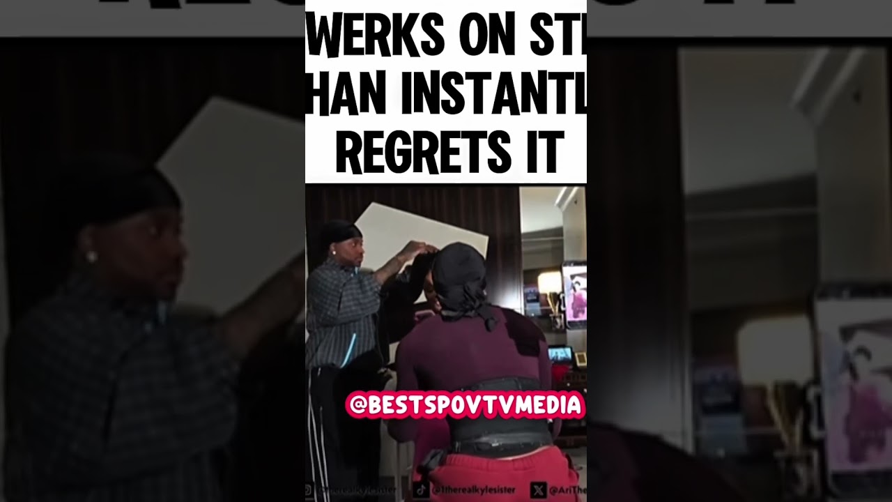 Ари Флетчер пыталась устроить шоу для своей стримерши, но тут же пожалела об этом.