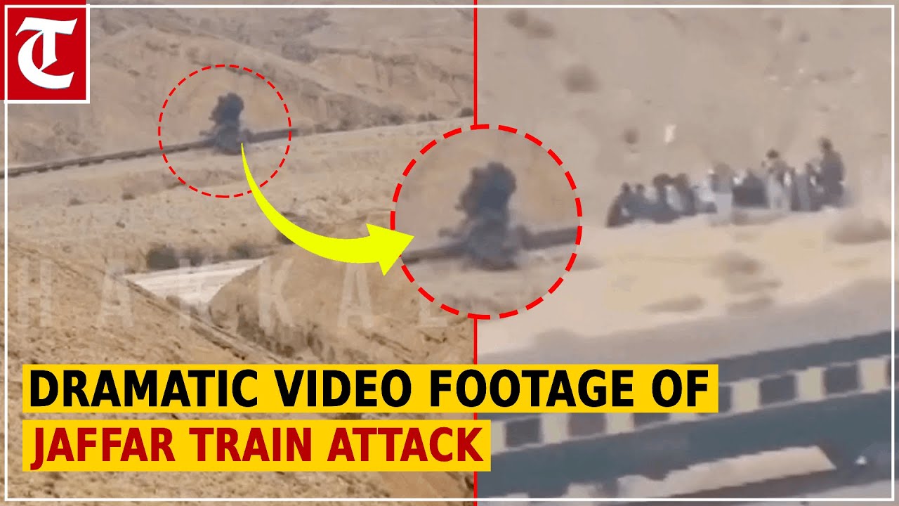 Baloch Liberation Army releases video footage of attack on Jaffar Express train