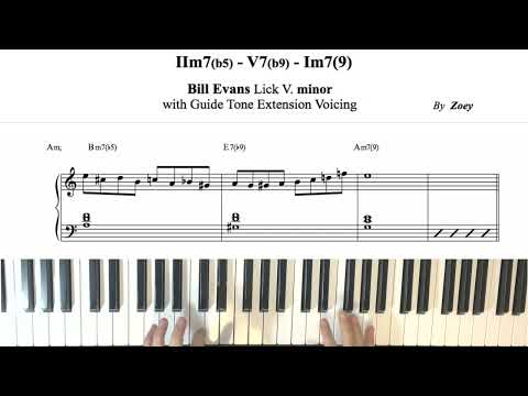 [2-5-1] Bill Evans Lick 5. - Zoey