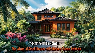 Secret Garden Homes The Allure of Small Houses with Hidden Green Retreats