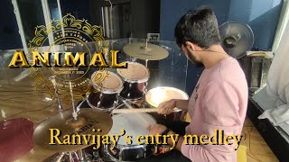 Ranvijay’s Entry Medley Drum cover by jaynamoza | ranbir kapoor | animal