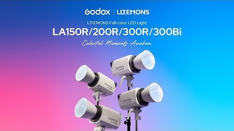 Introducing Godox Colorful Lighting Revolution - LITEMONS LA Series