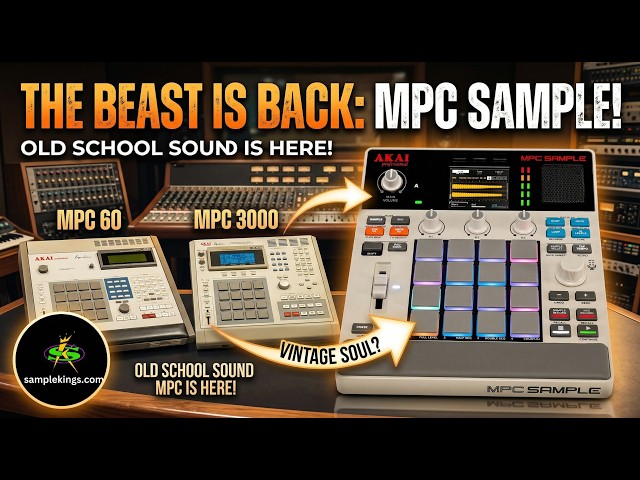 THE AKAI MPC SAMPLE: THE NEW MPC60 /MPC 3000 SOUND - YouTube