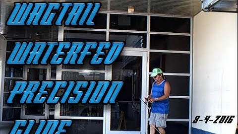 WAGTAIL WATERFED PRECISION GLIDE SQUEEGEE BY SPLASH