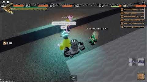 Another hacker he speeded to the end also using god mode [YBA]