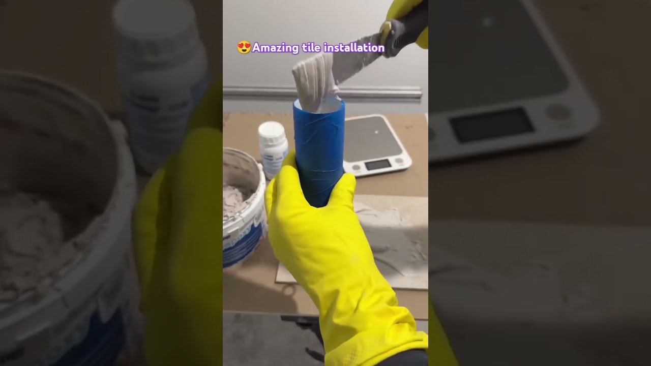 How to make a  tile installation 