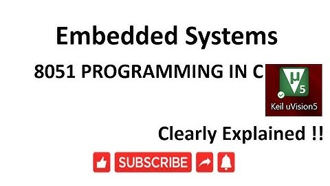[ES-EN-14]8051 PROGRAMMING IN C- lession-14
