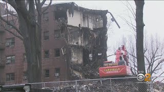 Crews Tear Down NJ Apartment Gutted By Fire