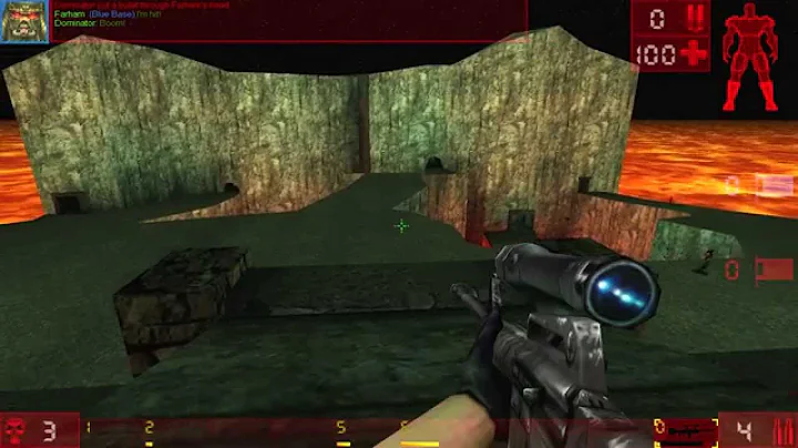 Unreal Tournament GOTY Walkthrough "Godlike" 1440p maxed graphics PART 23 - The Lava Giant (CTF)