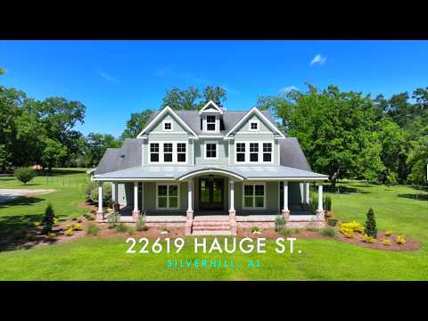 22619 Hauge St, Silverhill, AL home video tour