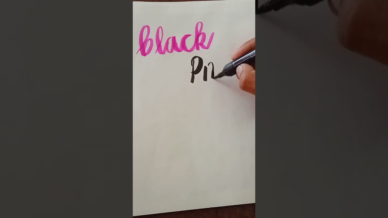 Blackpink Calligraphy 🖤💕#blackpink#kpop#calligraphy# - YouTube