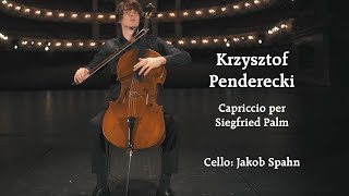 Jakob Spahn - Penderecki „Capriccio per Siegfried Palm“