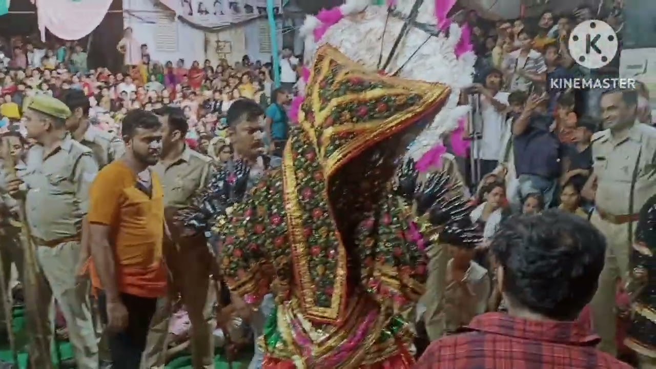 मां काली मेला 4 /10/2022  कोसी कलां (मथुरा )