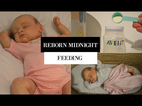 REBORN MIDNIGHT FEEDING + CHANGE 