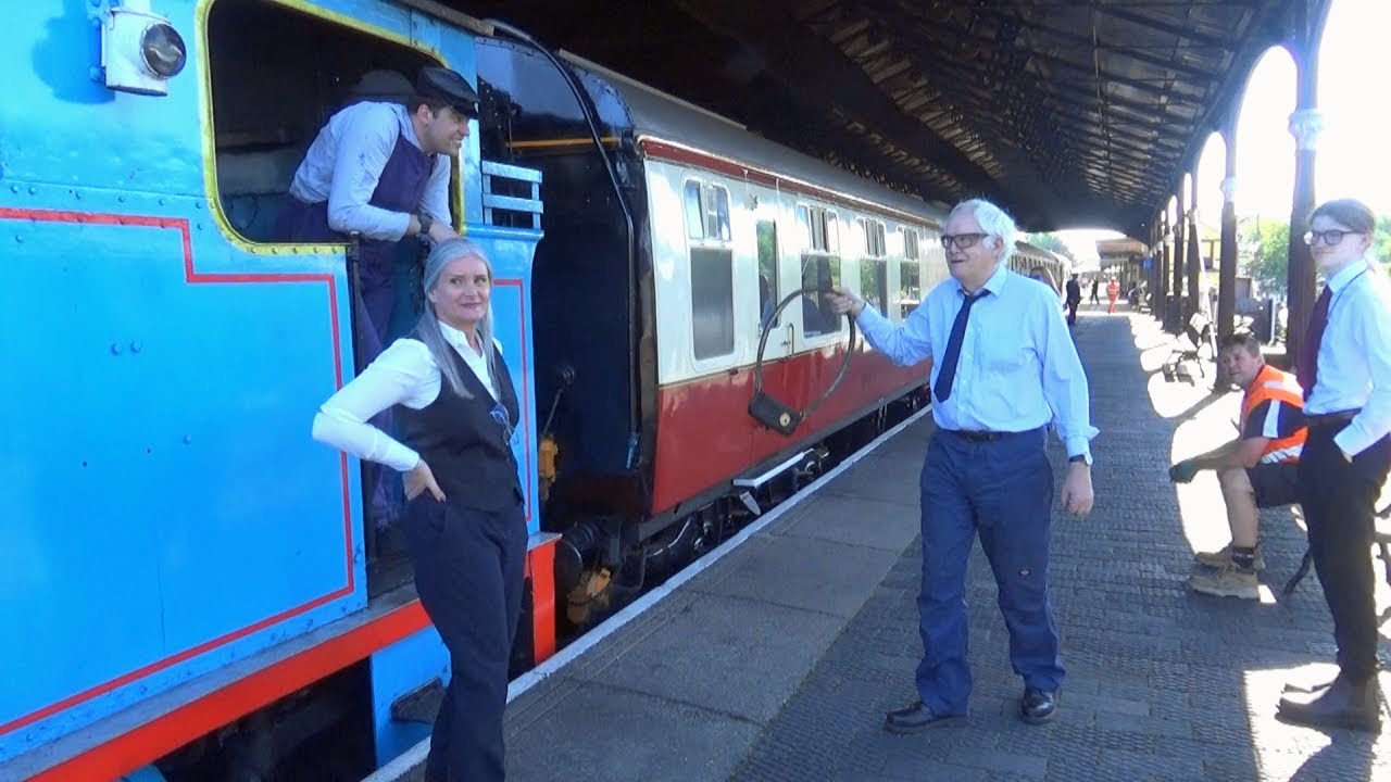 shunting and service trains at the bo'ness railway