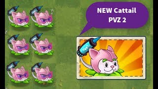 Plants Vs. Zombies 2 "Cattail Mod" New Plant in PVZ 2.