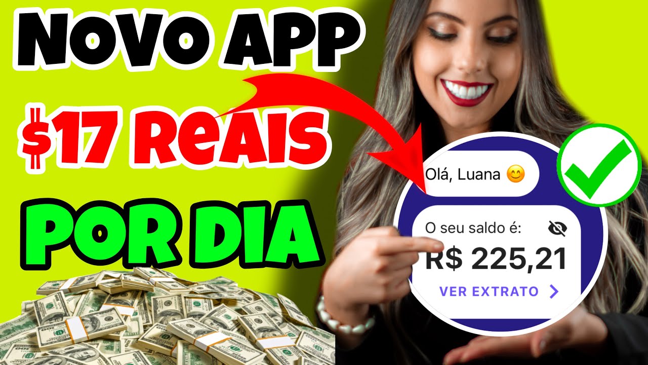 APP PAGA TODO DIA (MÍNIMO 5 REAIS) – APP QUE DÁ DINHEIRO DE VERDADE 2022