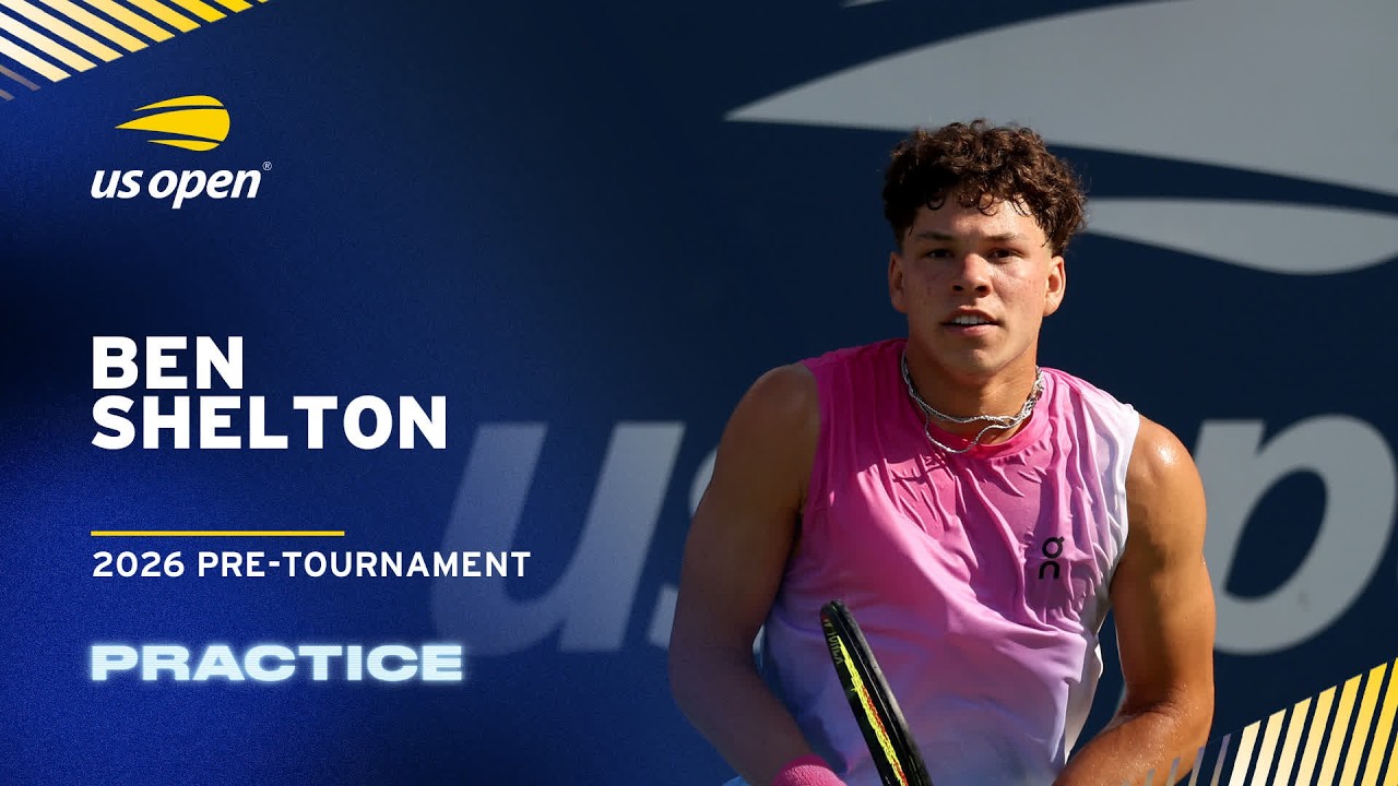 LIVE | Ben Shelton | Practice Session | 2026 US Open