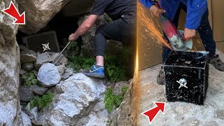 We Found $10 Million In The waterfall With A Metal Detector! ( Great Treasure Hunt )