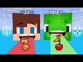 JJ vs Mikey LICK RUNNER Game - Food Speed Eating- Maizen Minecraft Animation