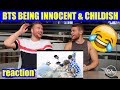 BTS INNOCENT AND CHILDISH MOMENTS | REACTION