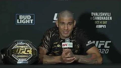 Alex Pereira vs Magomed Ankalaev PRESS CONFERENCE | Intense Face Off Before UFC 320! 🔥