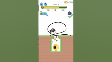 Save the Doge – Level 4 Smart Lines, Safe Pup! 🧠🐕