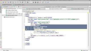 Define Static Members using MooTools