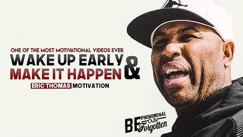 KILL LAZINESS Motivation by ERIC THOMAS | ERIC THOMAS BE PHENOMENAL  MOTIVATIONAL VIDEO (Episode-77)