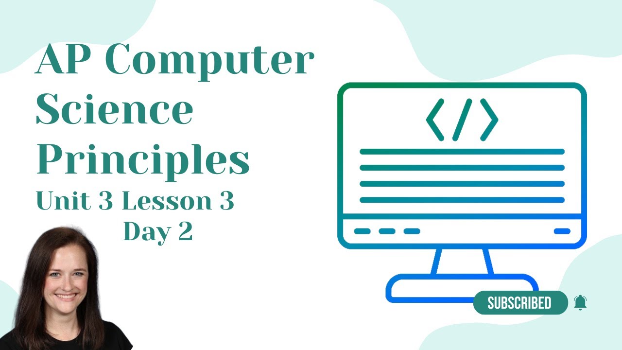 AP CSP U3L3 Day 2 YouTube Ap Csp U3l3 Day 2 Youtube