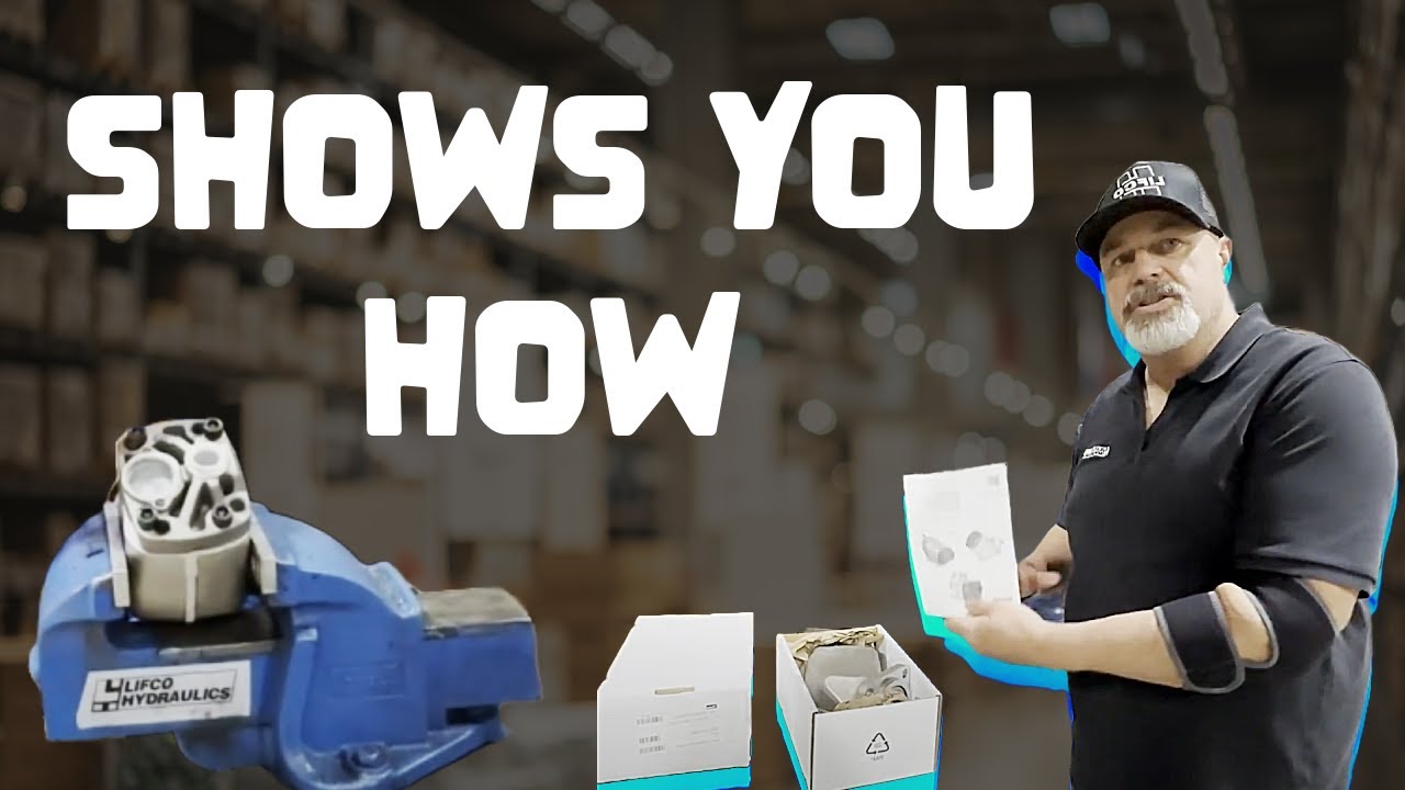 Parker F1 Rotation Change and Suction Fitting | Bent axis pump