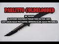 360° Review: Blackhawk! Razorback Trocar Knife, 3.875&quot; AUS-8A Serrated Blade, Black FRN Handle.