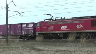 4061レ EF510-5 東能代〜鶴形 2018 0325