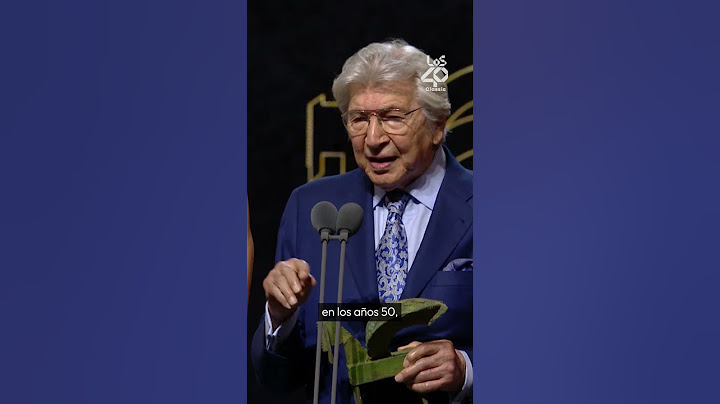 El emotivo repaso por la vida de MANUEL ALEJANDRO tras ganar el Premio Ondas