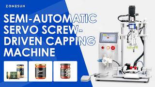ZONESUN ZS-XG450S Customizable Servo Screw-driven Capping Machine