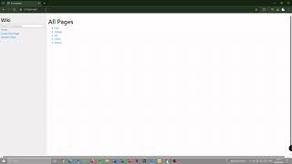 Wiki project 1 for cs50 Web