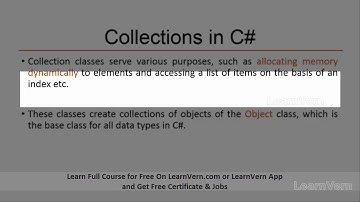 Working With C# Collections - Learn in Hindi