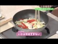 いかと旬の野菜の炒めもの