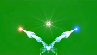 Green Screen - Dueling Particles, w/ cinematic music