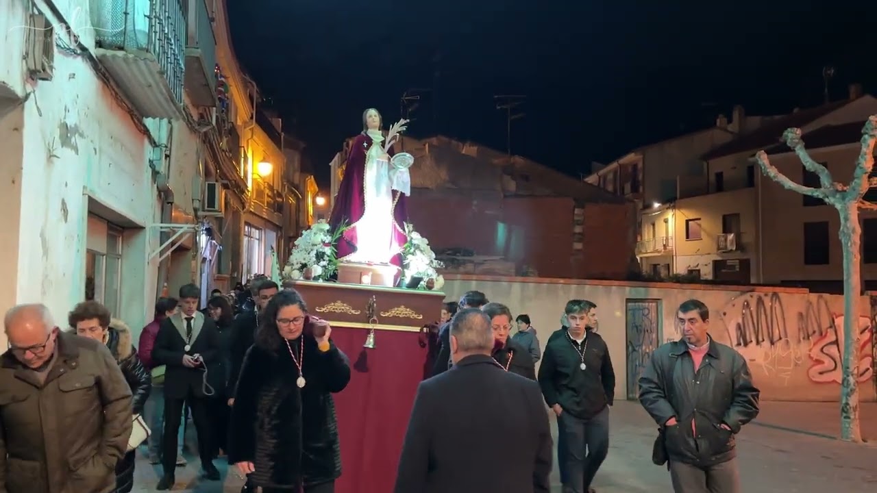 Procesión de Santa Lucía 2024 - Alba de Tormes (Salamanca)