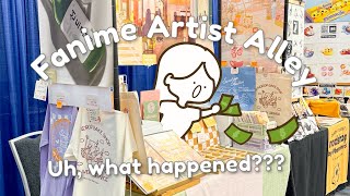 Fanime 2024 ✿ Artist Alley Vlog: Uh, What Happened???