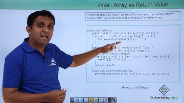 Java - Array as Return Value